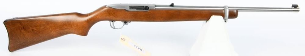 Lot 1779: Classic Stainless Ruger 10/22 Carbine .22 LR