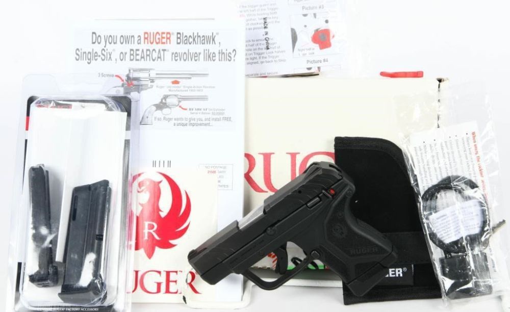 Lot 1782: NEW Ruger LCP II Lite Rack Pistol .22 LR Semi Auto