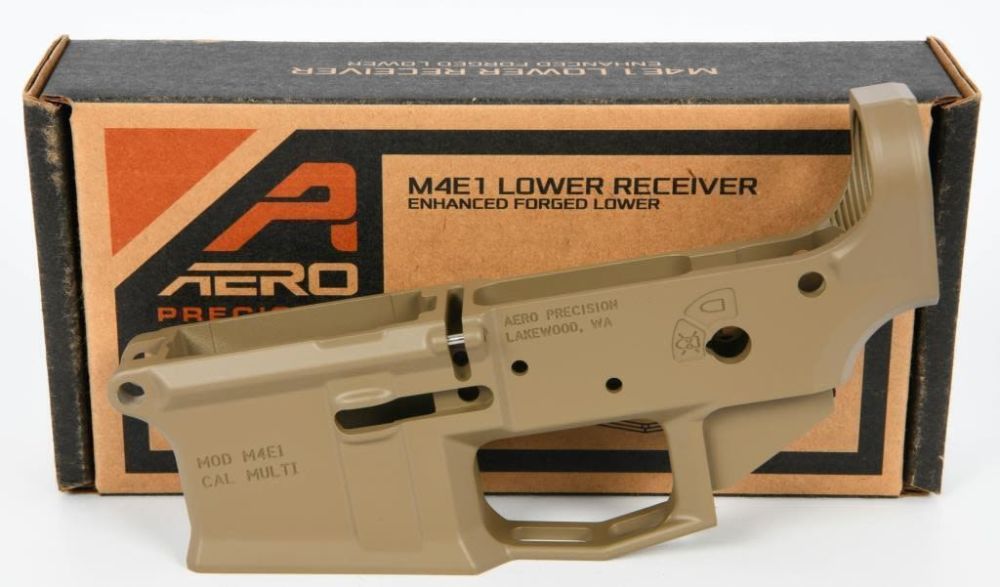Lot 1803: Aero Precision AR-15 M4E1 Stripped Lower Receiver