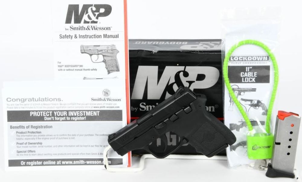 Lot 1806: Smith & Wesson M&P Bodyguard 380 Defense
