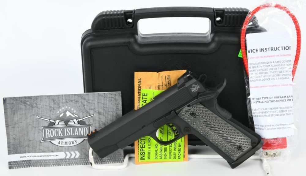 Lot 1848: Rock Island Armory 1911 Ultra MS Semi Auto .45 ACP