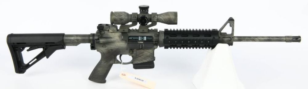 Lot 1869: Ruger AR-556 Semi Auto Carbine 5.56 NATO