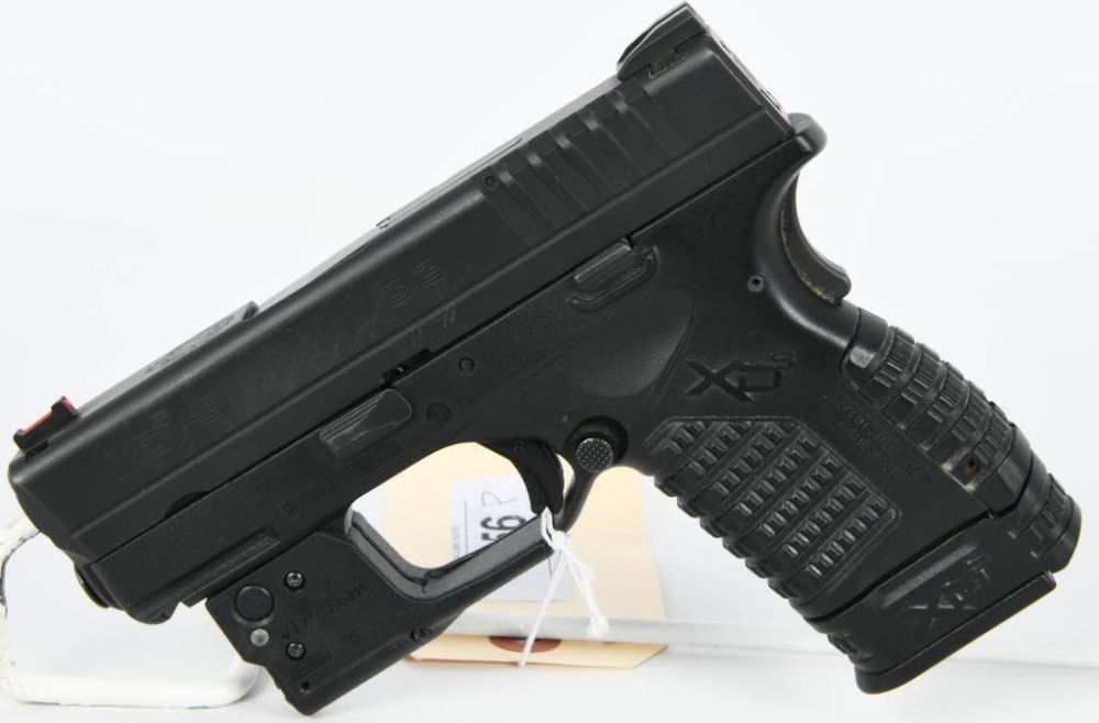 Lot 1956: Springfield Armory XDs-9 Semi Auto Pistol 9MM