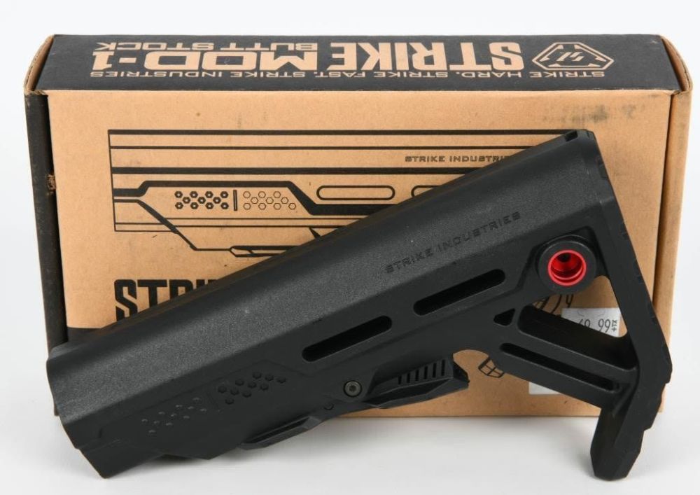 Lot 1961: New In the Box Strike Mod-1 QD Butt Stock