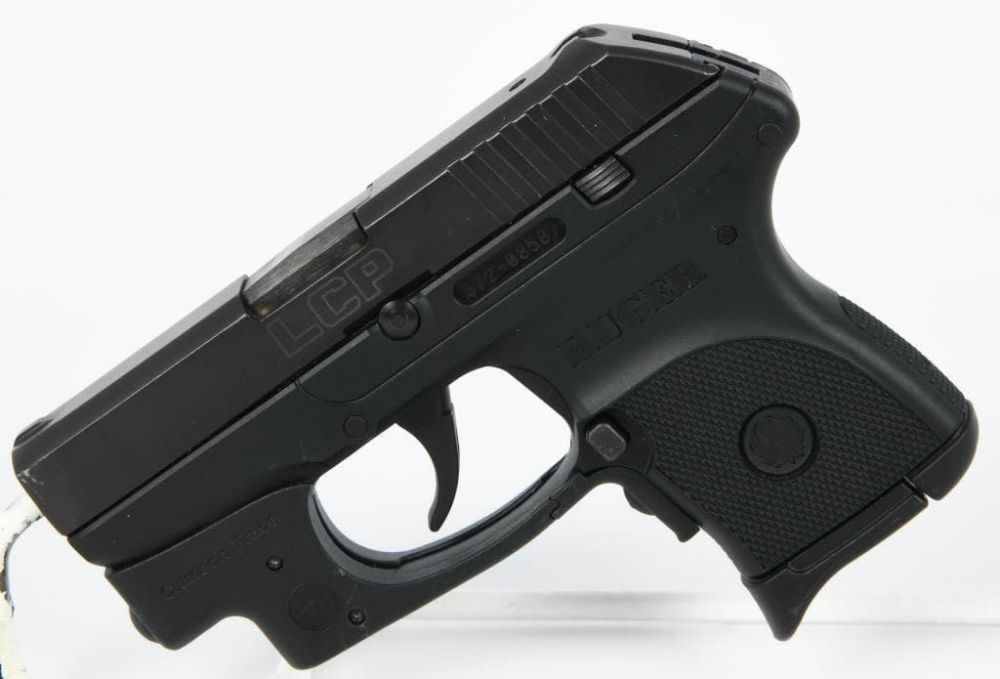 Lot 1962: Ruger LCP Compact Pistol W/ Crimson Trace .380 ACP