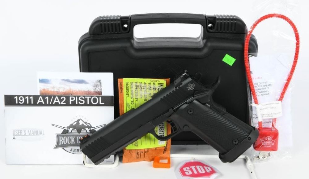 Lot 1968: NEW Rock Island Armory TAC Ultra FS HC 1911 .40