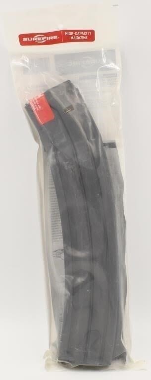 Lot 1985: SUREFIRE 100 Round Metal HiCap Mag BRAND NEW
