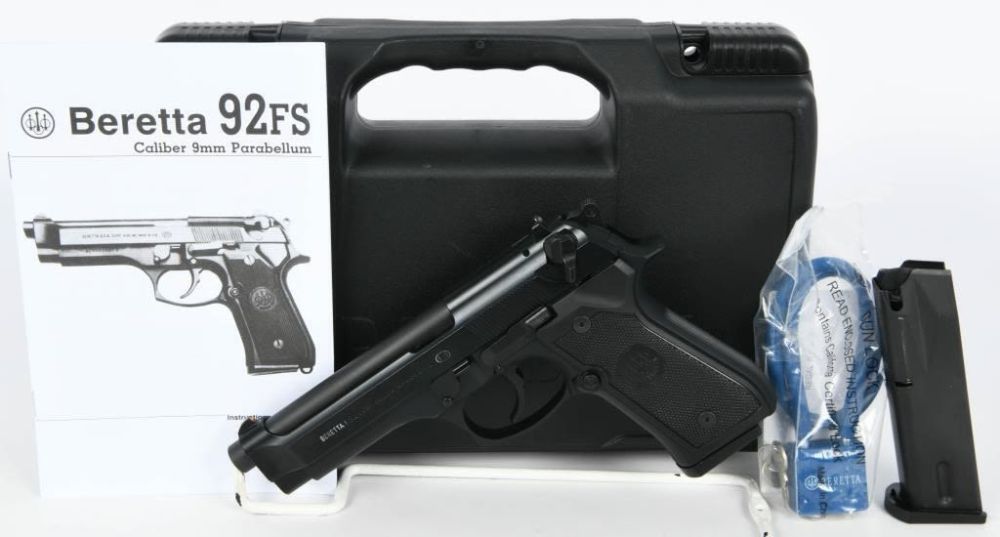 Lot 2010: Beretta Model 92FS Semi Automatic Handgun 9mm
