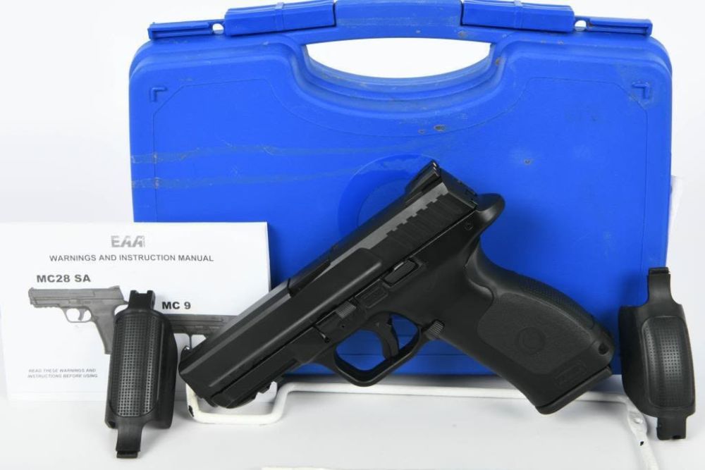 Lot 2022: EAA GiRSAN MC28SA Semi Auto Pistol 9mm Luger