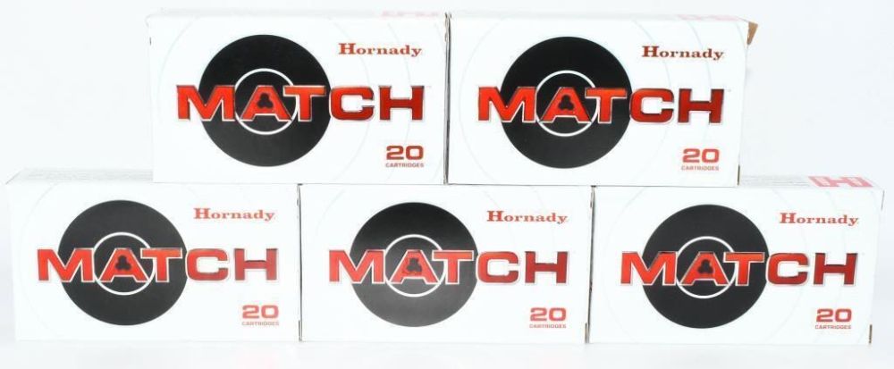 Lot 2032: 100 Rounds Of Hornady Match 6mm ARC Ammunition