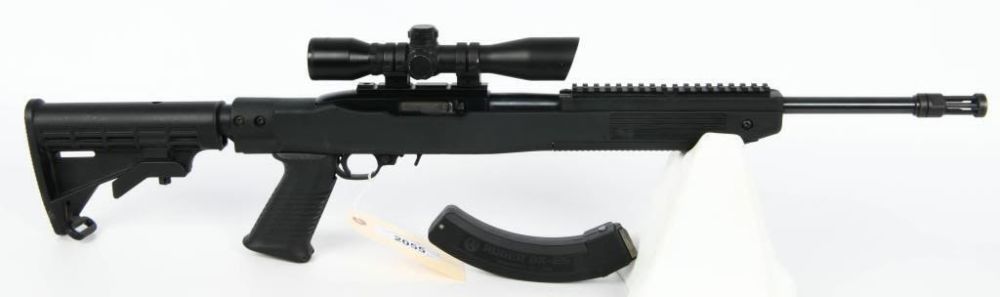 Lot 2055: Ruger 10/22 Semi Auto Rifle .22 LR