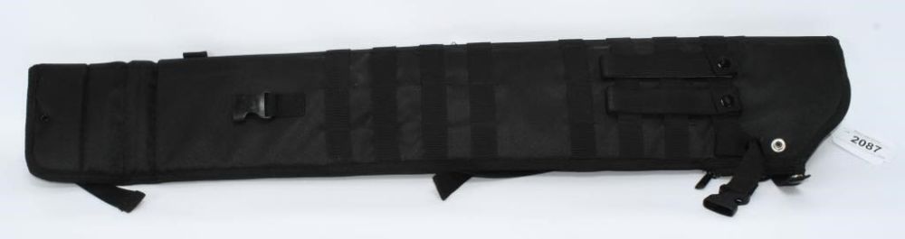 Lot 2087: Unmarked 29" Black Tactical Nylon Scabbard