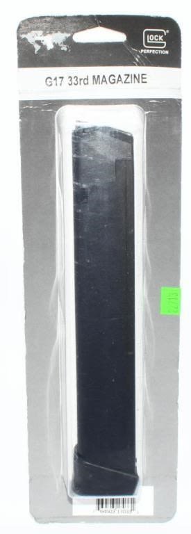 Lot 2090: New in The Box Glock G17 33 Round Magazine