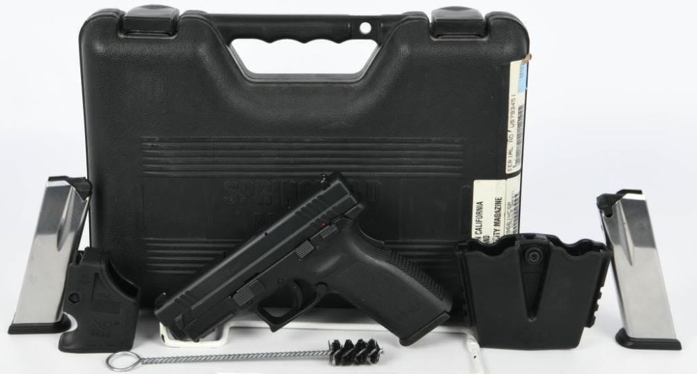 Lot 2106: Springfield XD Service Model Semi Auto Pistol .45