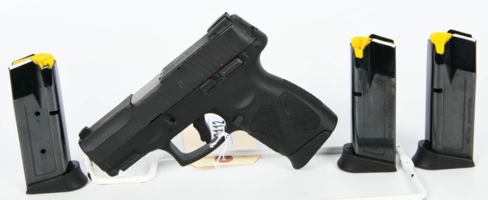 Lot 2112: Taurus G2C Semi Auto Pistol 9MM