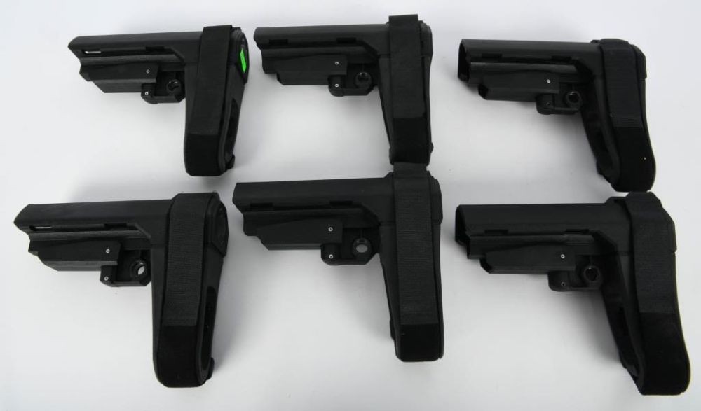 Lot 2117: 6  SB Tactical SBA3 Adjustable Braces