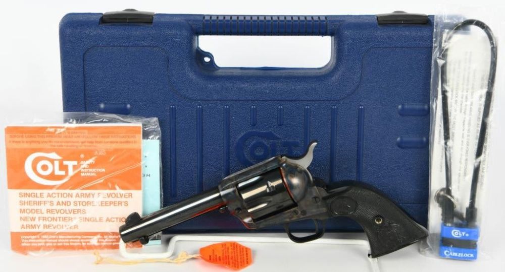 Lot 59: Case Color Colt Single Action Army .45 Caliber