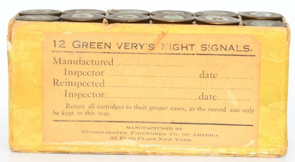 Lot 103: Rare Collector Box of 12 Green Very's Night