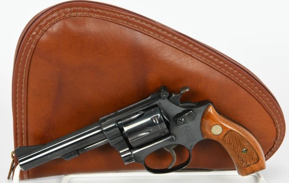 Lot 105: Smith & Wesson Model 34-1 Revolver .22 LR