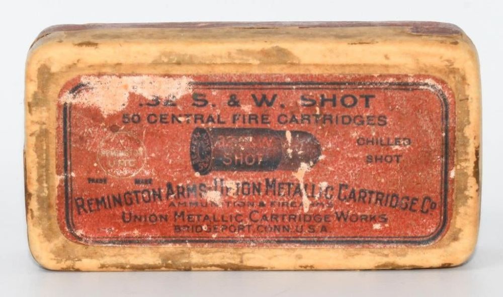 Lot 130: Rare Collector Box UMC .32 S&W Shot Ammunition