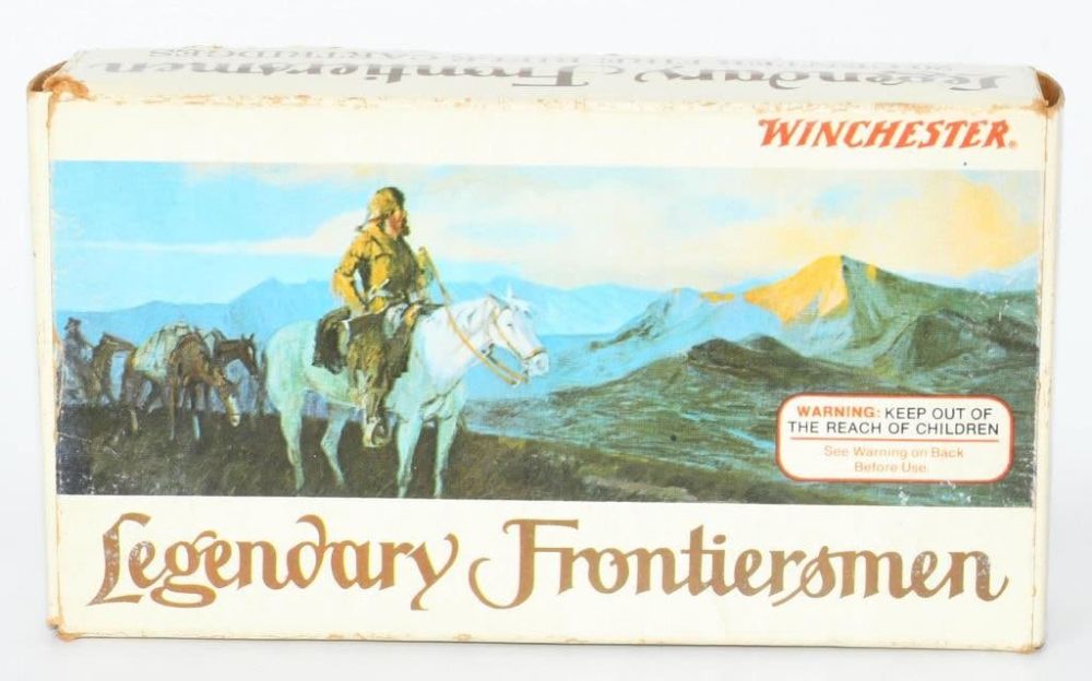 Lot 175: Collector Box of Winchester Frontiersmen 38-55 Win