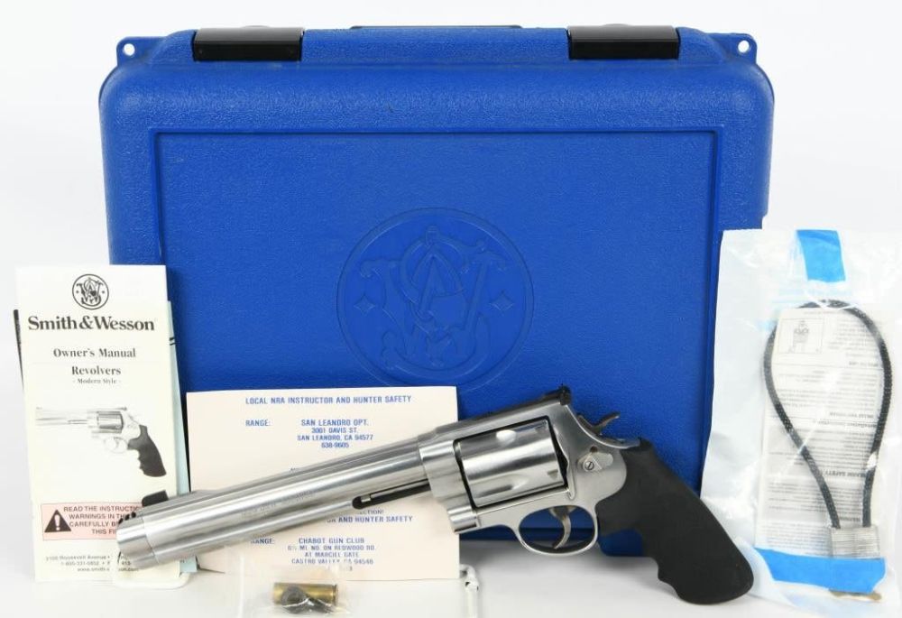 Lot 209: Smith & Wesson Model 500 Revolver .500 S&W 9"