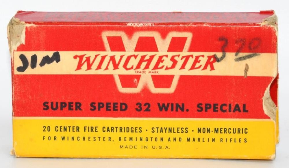Lot 217: 19 Rounds Of Winchester .32 Win SPL Ammunition