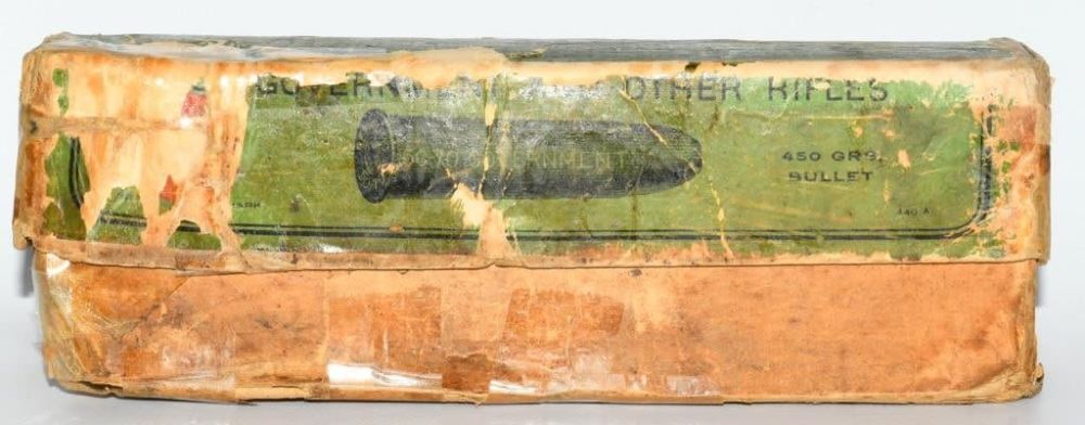 Lot 235: Collector Box Remington .50-70 Govt Ammunition