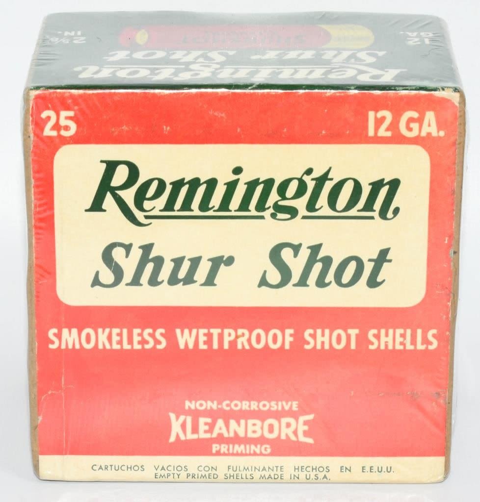 Lot 241: Rare Sealed Remington Shur Shot 12 Ga Shotshells