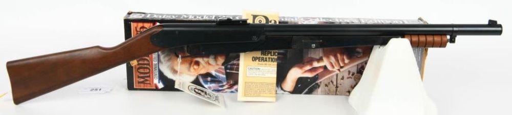 Lot 251: Daisy Model 25 BB Gun Centennial Edition Pump