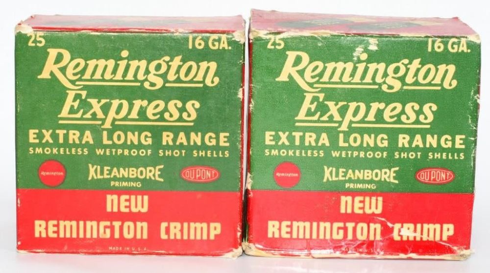 Lot 286: 2 Collector Boxes Of Remington 16 Ga Shotshells