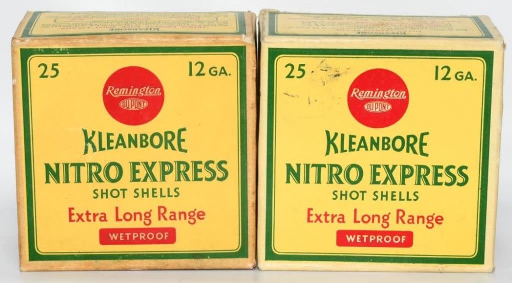 Lot 292: 2 Collector Boxes Remington Nitro 12 Ga Shotshells
