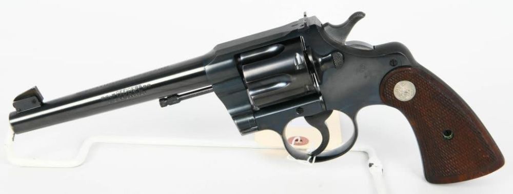 Lot 315: Colt Officers Model Revolver .38 S&W