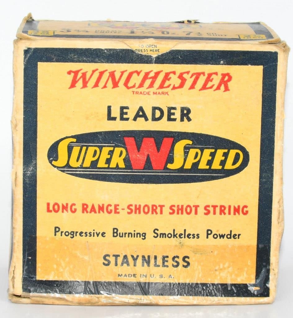 Lot 322: Collector Box Of Winchester Leader 12 Ga