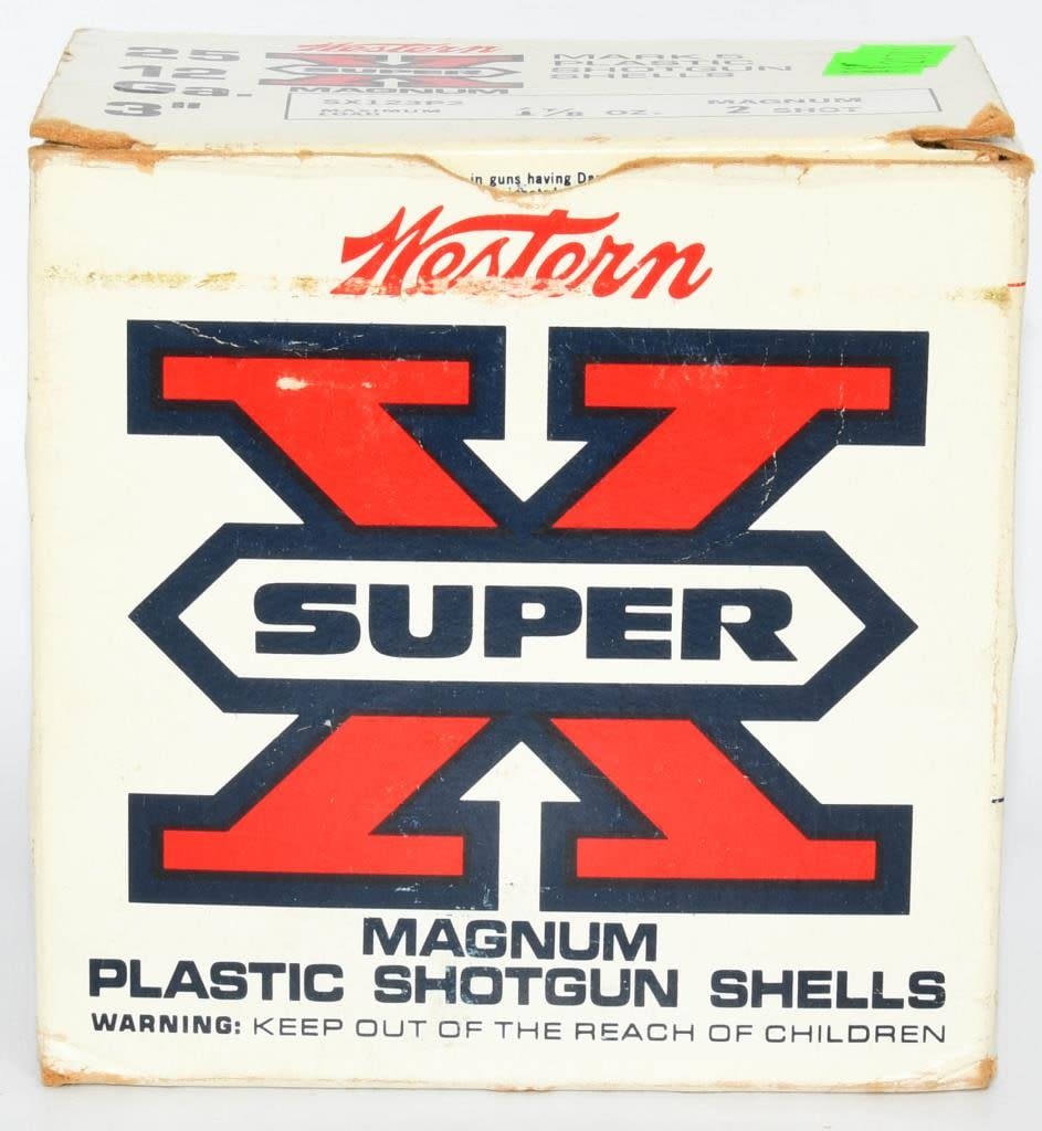 Lot 325: 25 Rd Collector Box Western 12 Ga Magnum Loads