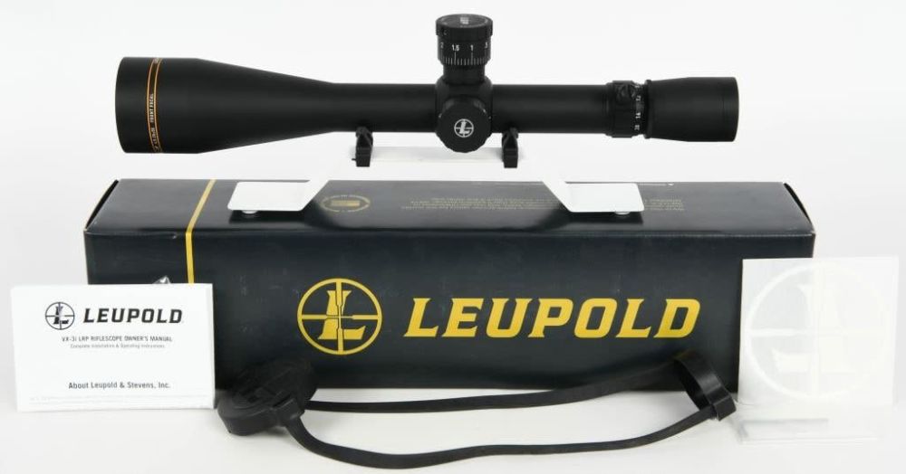 Lot 341: NEW Leupold VX-3i LRP 6.5-20x50mm Rifle Scope