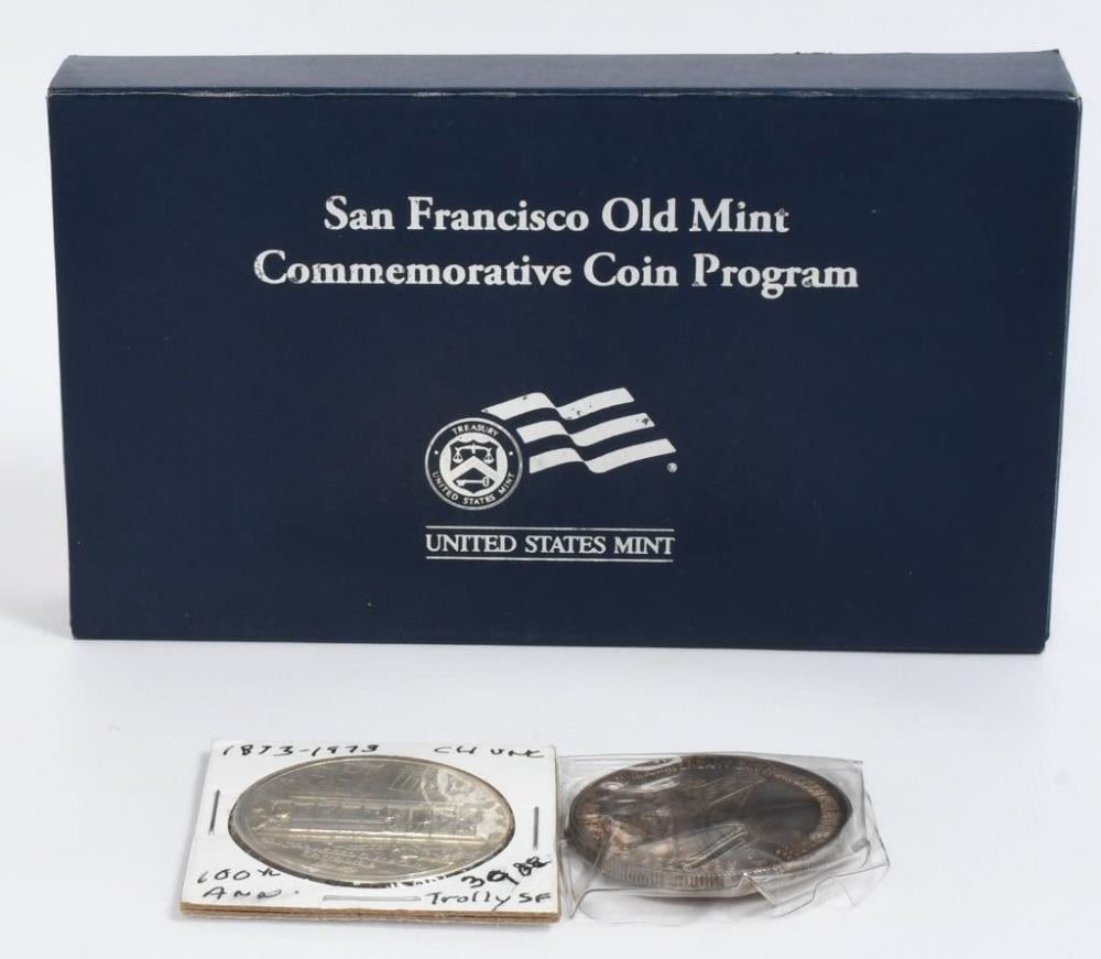 Lot 368: 3 San Francisco Silver Collector Coins