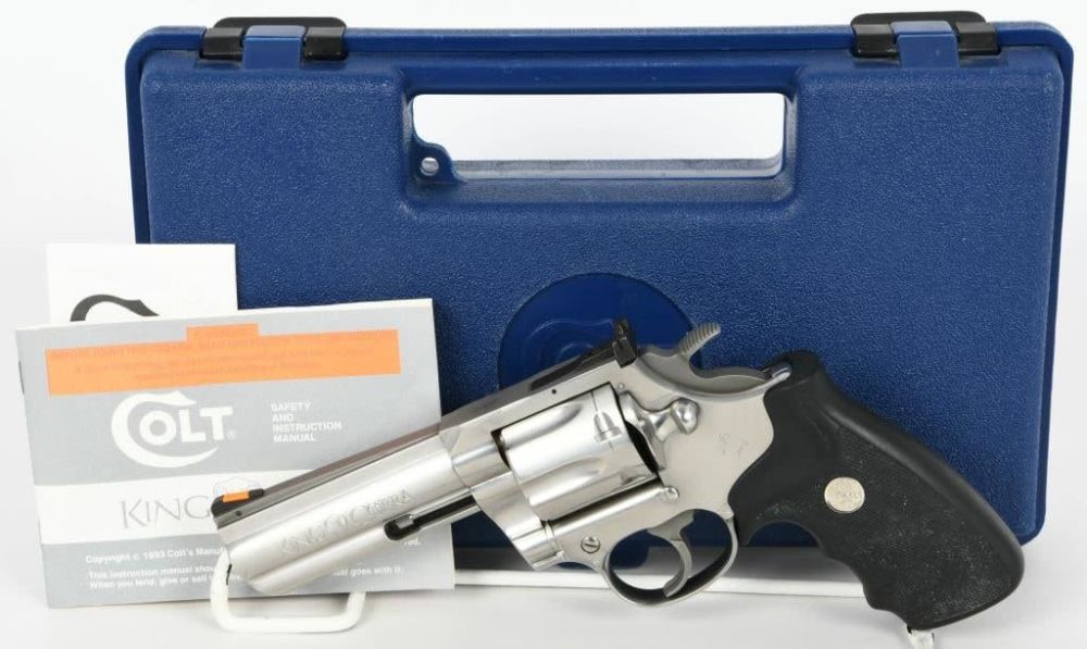 Lot 417: Colt King Cobra Stainless Revolver .357 Magnum