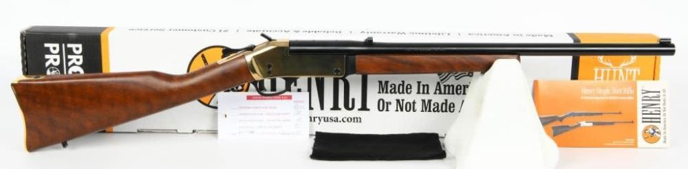Lot 425: New Henry Repeating Arms Brass Single Shot .44 Mag