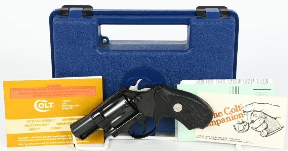 Lot 429: Mint Colt Detective Special Revolver .38 Special