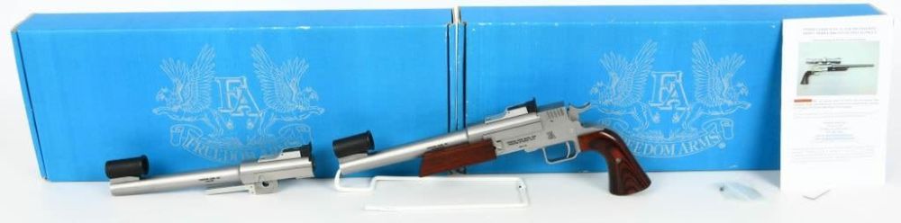 Lot 435: Freedom Arms Model 2008 Single Shot .357 Magnum