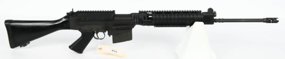 Lot 455: DSA SA58 FN FAL Semi Auto Rifle .308 Win