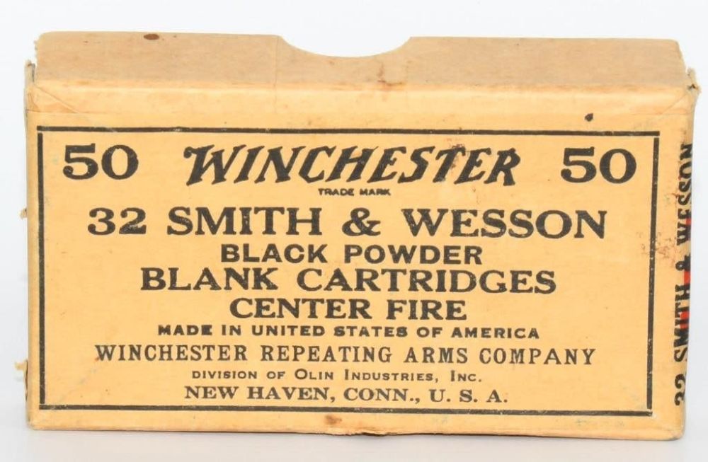 Lot 460: Collector Box Of Winchester .32 S&W BP Blanks