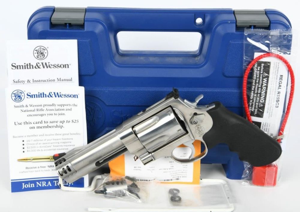 Lot 483: Smith & Wesson Model 460 XVR Stainless .460 S&W
