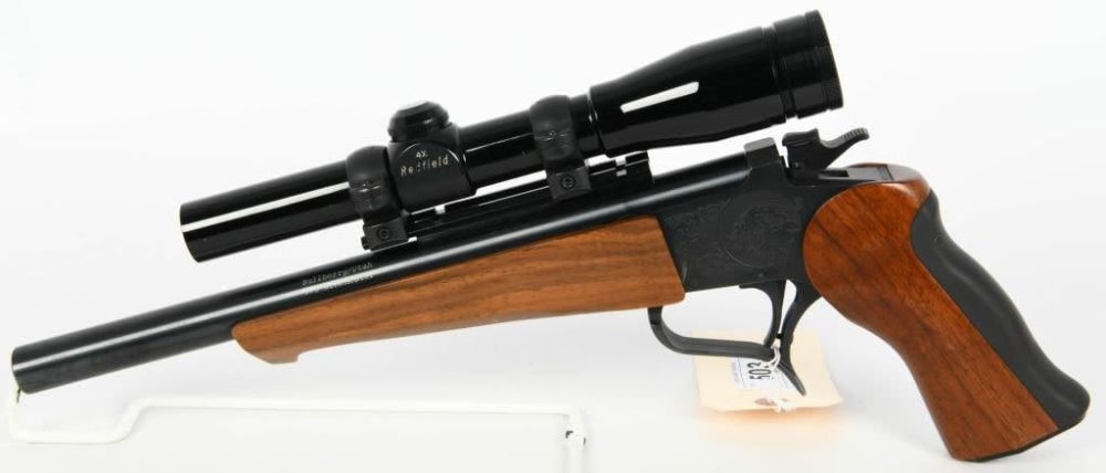 Lot 503: Thompson Center Single Shot Pistol .375 Winchester