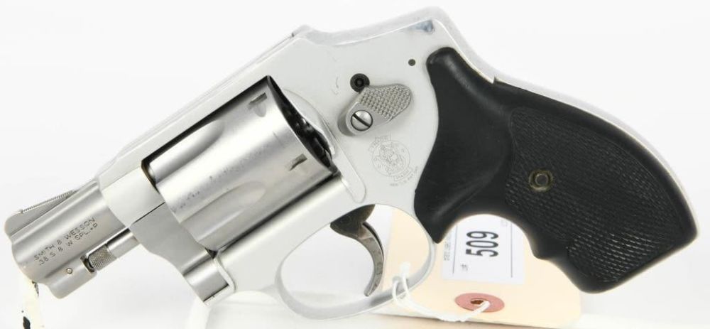 Lot 509: Smith & Wesson Airweight Revolver .38 SPL +P