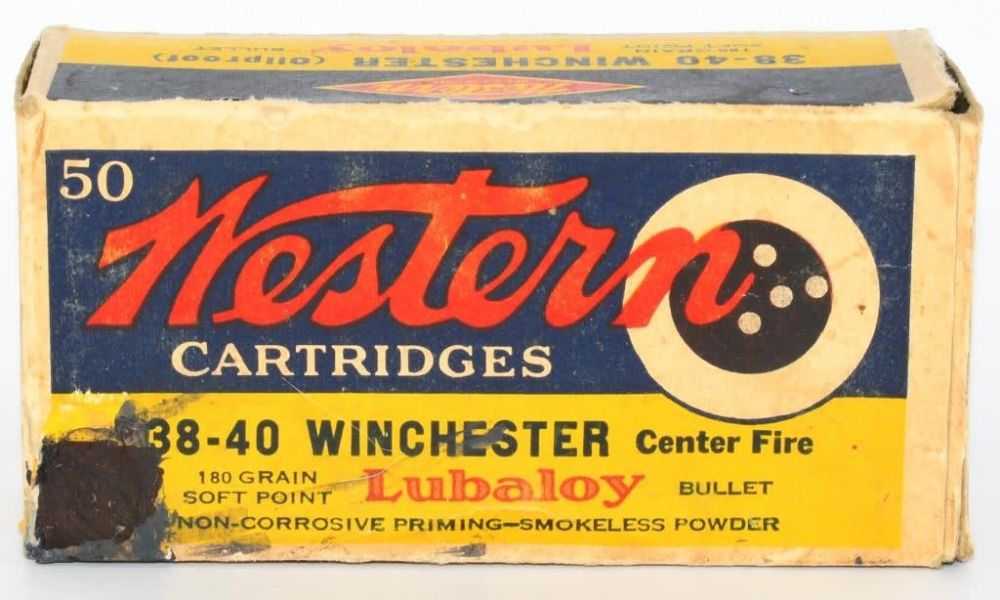 Lot 550: 50 Rounds Of Western .38-40 Win Ammunition