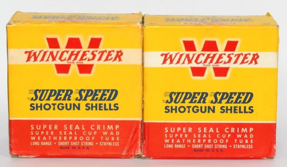 Lot 553: 2 Collector Boxes of Winchester 12 Ga Shotshells