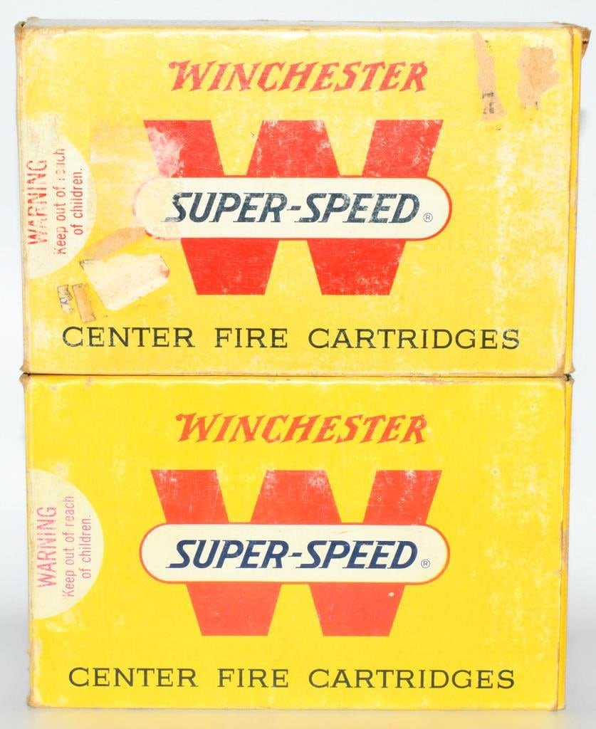 Lot 571: 40 Rounds of Winchester .458 Win Ammunition