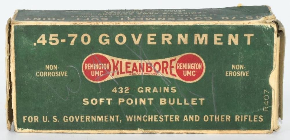 Lot 1006: Collector Box Remington .45-70 Government Ammo